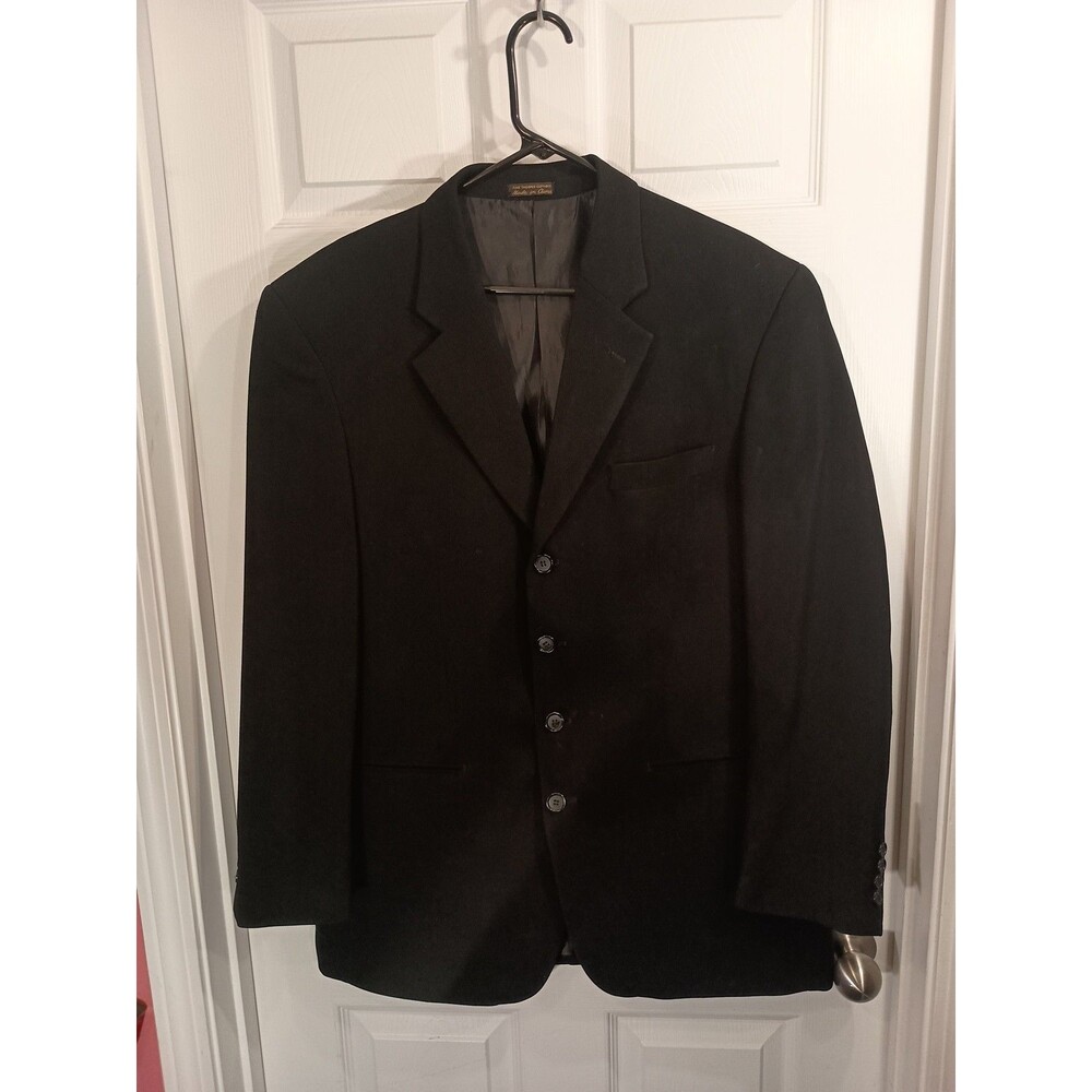 Vicci Uomo Blazer Jacket Size 42R Black